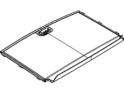 Mopar 1DP18DW1AA SUNSHADE-SUNROOF