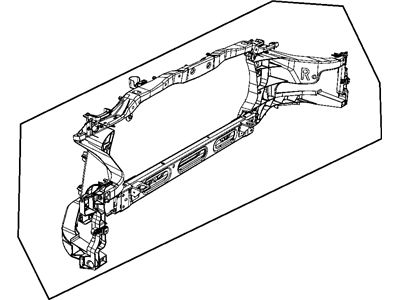 Mopar 68050996AC Panel-Radiator Closure