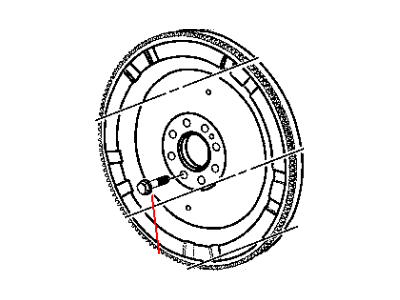 2005 Dodge Ram 1500 Flywheel - 5037226AC