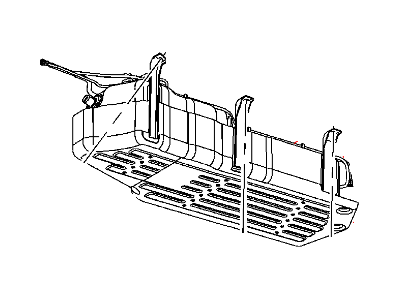 Mopar 68025089AA Fuel Tank