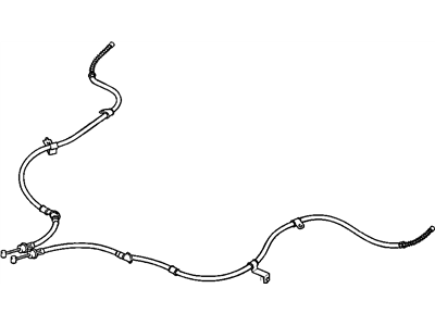 Dodge Stratus Parking Brake Cable - MR449514