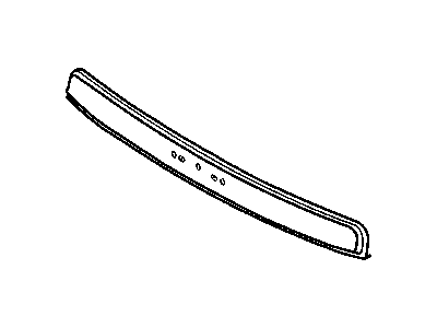 Mopar 5114372AA Molding-Hood