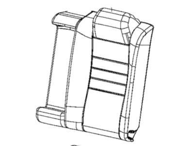 Mopar 5ZC11DX9AA Cover-Rear Seat Back