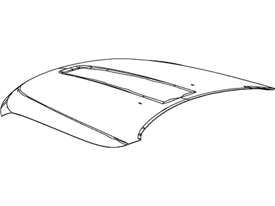 Mopar 68442519AA Panel Hood