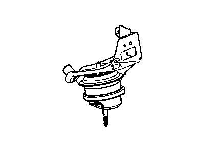 Mopar 5510007AD INSULATOR-Engine Support