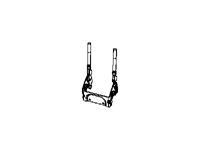 Mopar 68185497AB Mechanism-HEADREST Folding