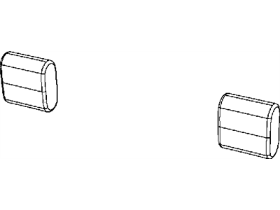 Mopar 5MH82VT9AA HEADREST-Rear