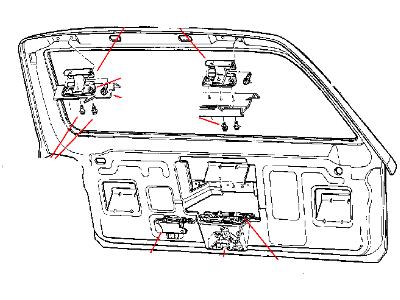 Mopar 55235643AC Liftgate Latch