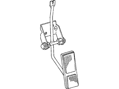 Mopar 53031521AB Pedal-Accelerator