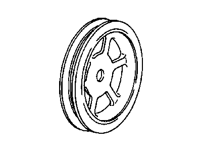 Chrysler Crankshaft Pulley - 4663175