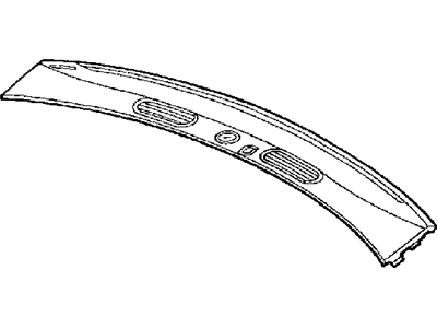 Mopar MN83DX9AC Cover-Instrument Panel