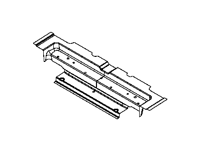 Mopar 5109065AB CROSSMEMBER-Floor Pan