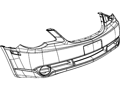 2010 Dodge Avenger Bumper - 68004703AA