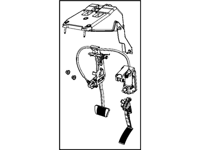 Mopar 52855493AI Pedal-Adjustable