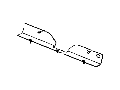 Mopar 5058572AA Seal-Radiator Upper