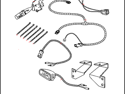 2007 Jeep Wrangler Fog Light - 82210217