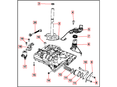 Chrysler Valve Body - R8051192AA