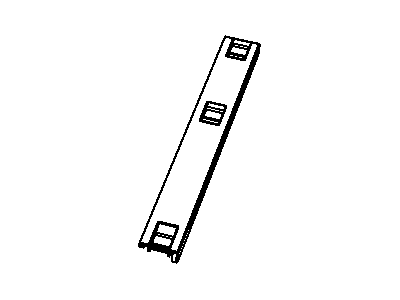 Mopar 1PL32XDVAA Bezel-Cargo Rail