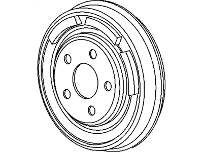 1996 Chrysler Cirrus Brake Drum - 4509676