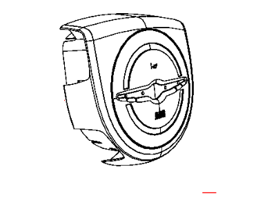 Mopar 1VQ64HL9AC Driver Air Bag