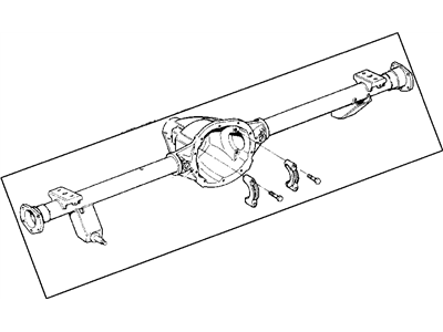 Mopar 5086629AC Housing-Axle