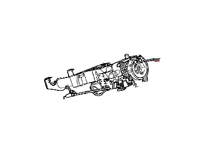 2008 Dodge Ram 3500 Steering Column - 5057434AB