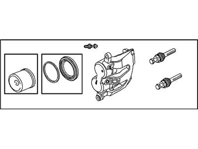 Dodge Dakota Brake Caliper - 5143348AD