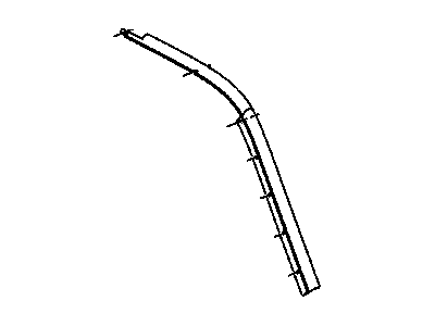 Mopar 55360053AB Molding-A-Pillar