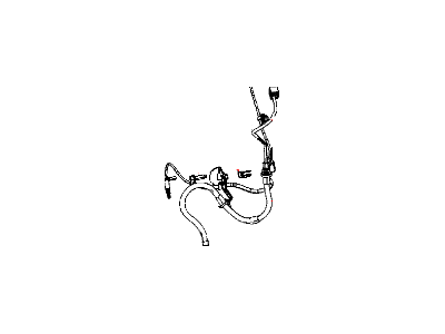 Mopar 5105417AE Bundle-Brake Lines