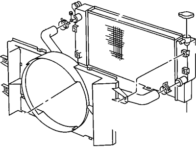 Mopar 52006484AB Hose-Radiator