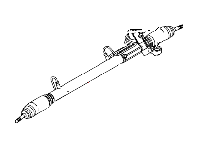 Power Steering Rack and Pinion Assembly fits Dodge Avenger  2008-2013