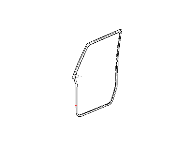 Mopar 55395274AU WEATHERSTRIP-Door To Body