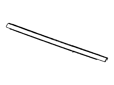 Mopar 5074715AI WEATHERSTRIP-Front Door Belt