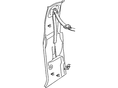 Mopar 5ES67RC3AB Panel-C Pillar