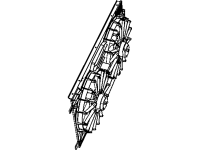 Mopar 68031872AA SHROUD-Fan