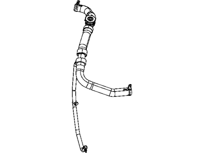 Mopar 5058172AF Hose-Radiator Inlet