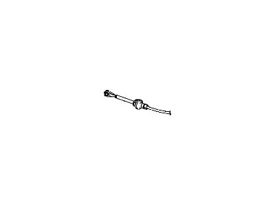 Jeep Wrangler Shift Cable - 52109624AB