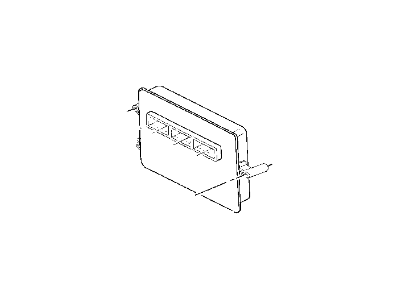 2000 Dodge Ram 2500 Engine Control Module - 56040343AE