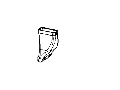 Mopar 5058886AA Duct-Instrument Panel