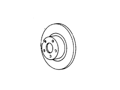 1992 Chrysler New Yorker Brake Disc - V5013968AA