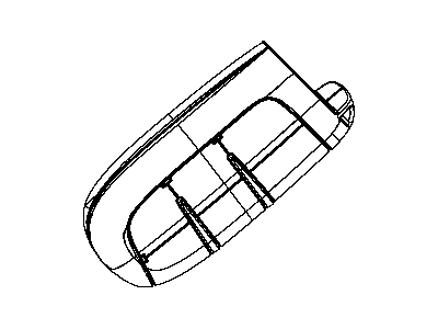 Mopar 5035395AA Fob-Integrated Key Fob