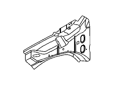 Mopar 68019752AA Beam-Outer Load Path