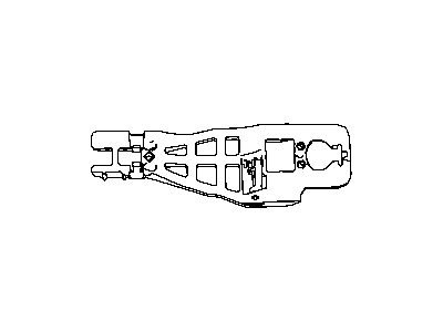 2011 Jeep Grand Cherokee Door Handle - 4589888AD