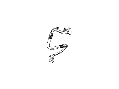 2012 Jeep Patriot A/C Hose - 55111218AB