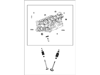 Dodge Dart Cylinder Head - 5047491AE