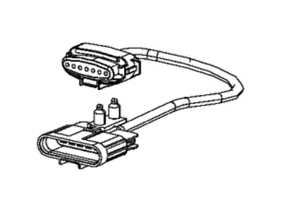 Mopar 68210881AB Jumper-Fuel Supply