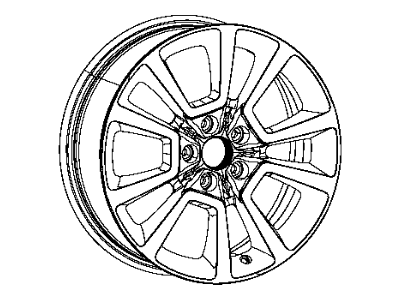 2016 Jeep Compass Spare Wheel - 1JX81CDMAC