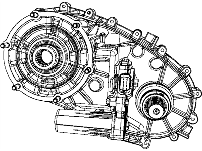 Mopar 52853751AB Transfer Case Assembly Model