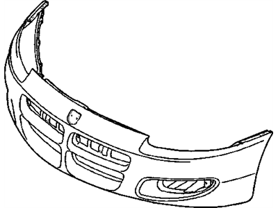 Mopar MR516339 Front Bumper Cover