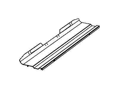 Mopar 55038189AA Seal-Radiator Upper